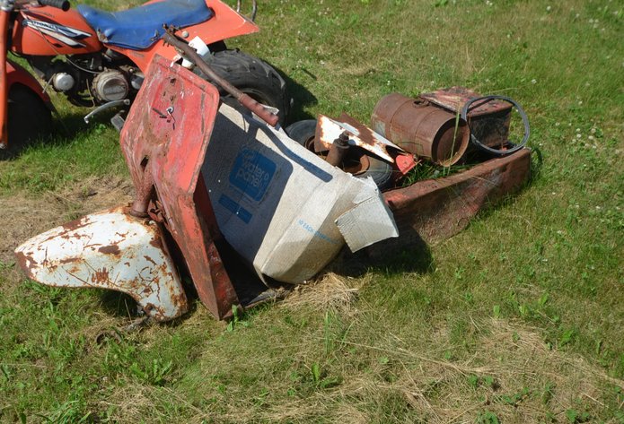 Image for Cushman Scooter Frame and Parts