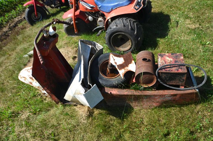 Image for Cushman Scooter Frame and Parts