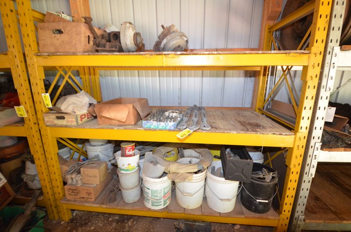 Image for Contents of Pallet Racking