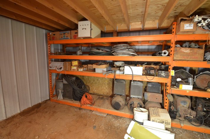 Image for (2) Orange Pallet Racks