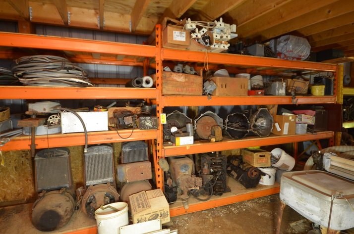 Image for (2) Orange Pallet Racks