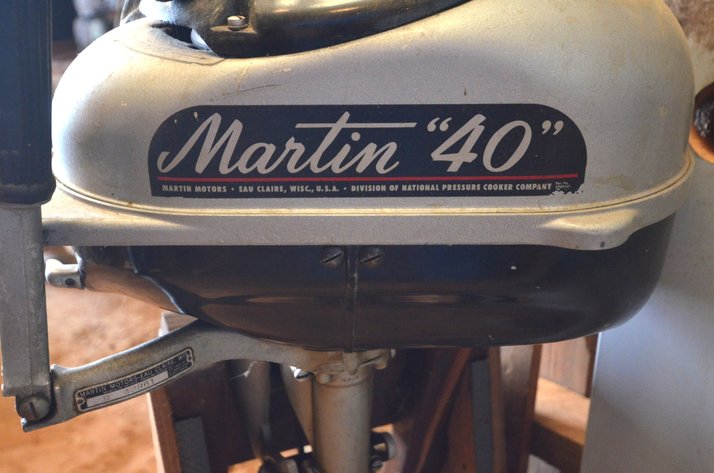 Image for Martin 40 Outboard Boat Motor