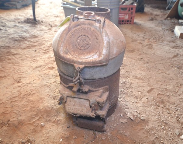 Image for Montgomery Ward Wood-Burning Water Heater