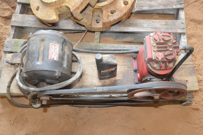 Image for Electric Motor with Air Compressor