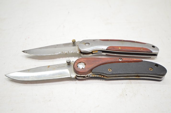 Image for (4) Folding Knives And Multi Tool