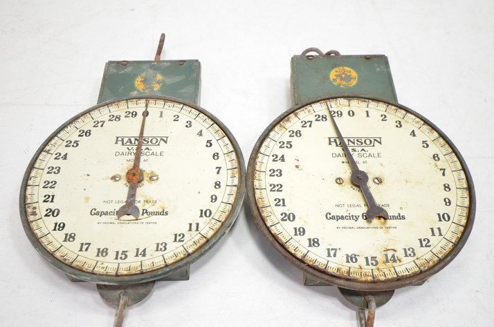 Image for (3) Hanson Dairy Scale