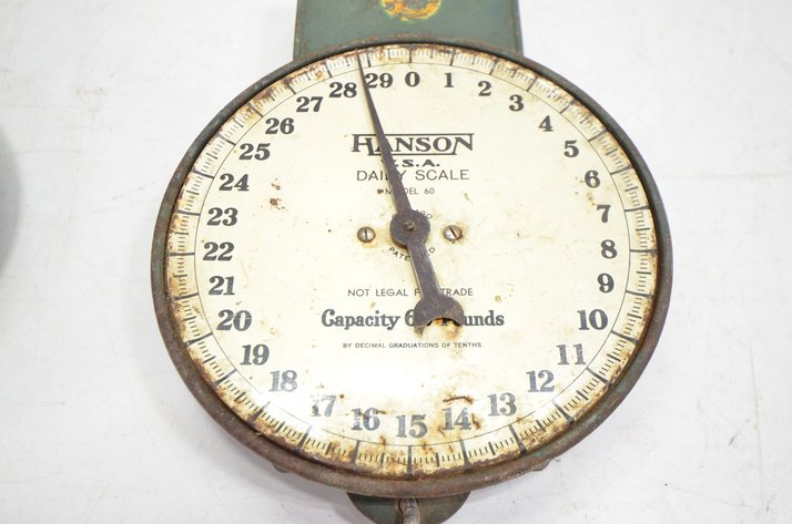 Image for (3) Hanson Dairy Scale