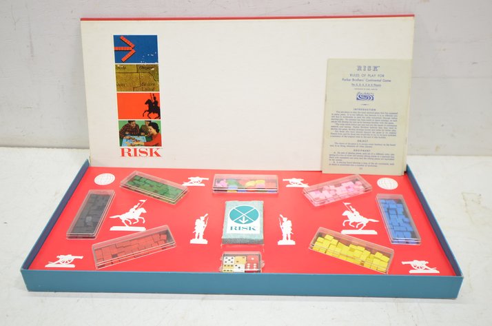 Image for 1968 Risk Board Game