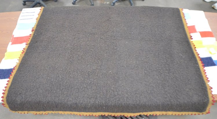 Image for Buffalo Hair Blanket With Backing