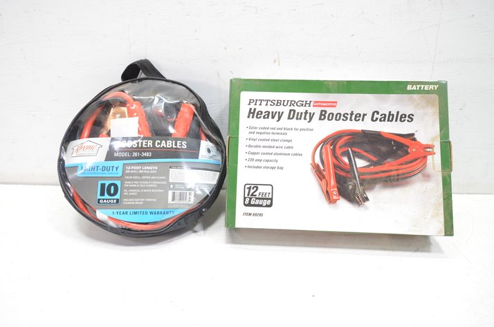 Image for (2) Booster Cables