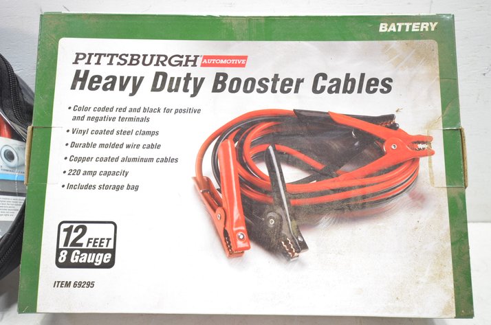 Image for (2) Booster Cables