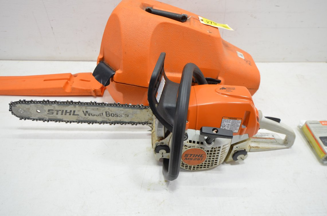 Stihl MS 251 Wood Boss Chainsaw In Case