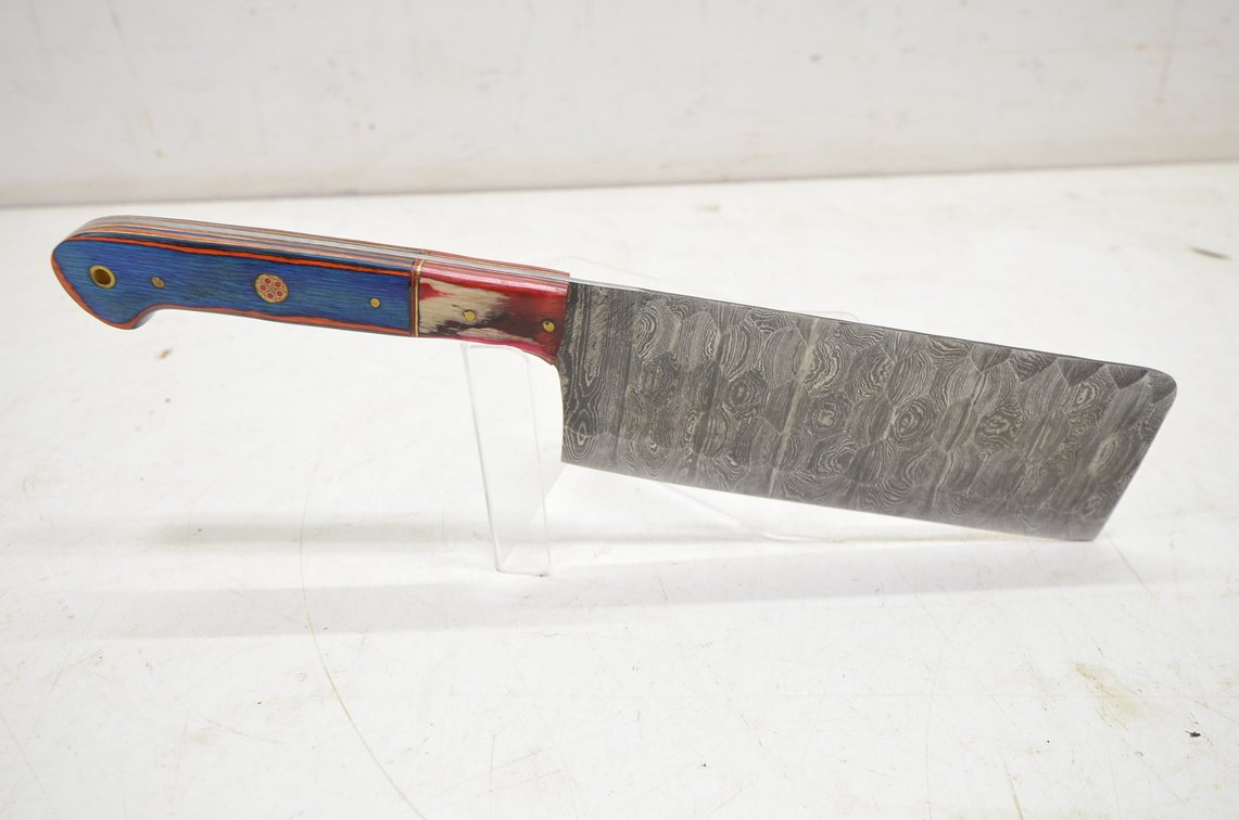 Damascus Steel Chef Cleaver