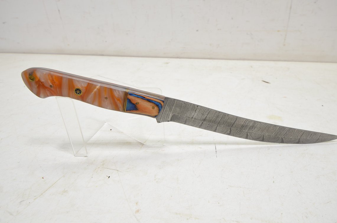 Damascus Steel Carving Knife