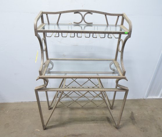 Image for Wine Rack With Glass Holders