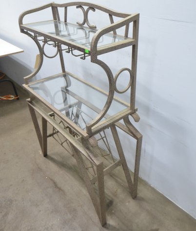 Image for Wine Rack With Glass Holders