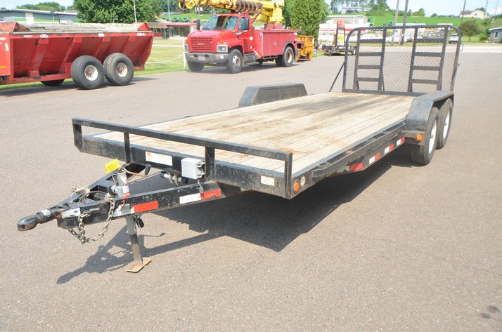 Image for 2015 PJ Flatbed Trailer (NO TITLE)