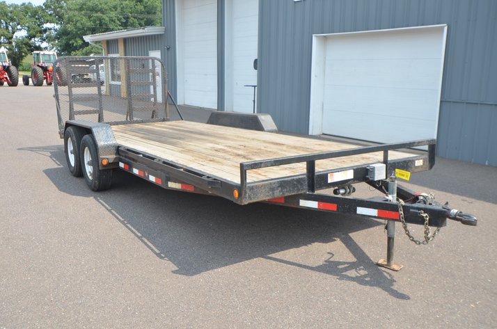 Image for 2015 PJ Flatbed Trailer (NO TITLE)
