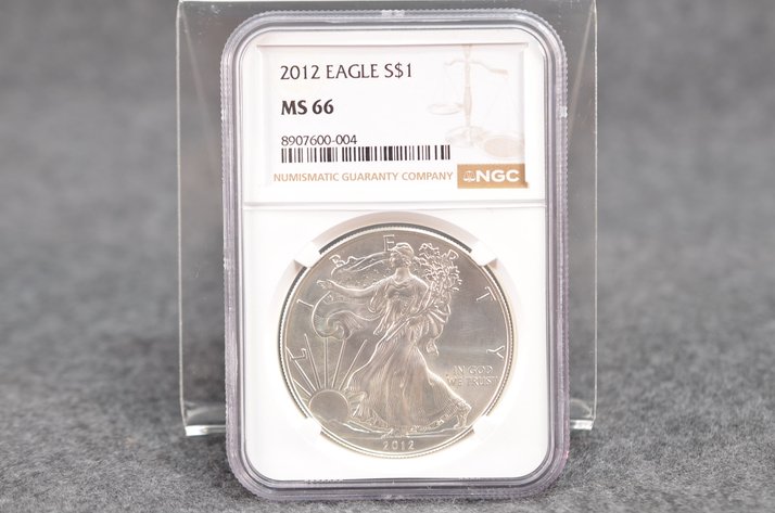 Image for 2012 1 oz Silver Eagle Dollar Coin