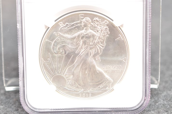 Image for 2012 1 oz Silver Eagle Dollar Coin