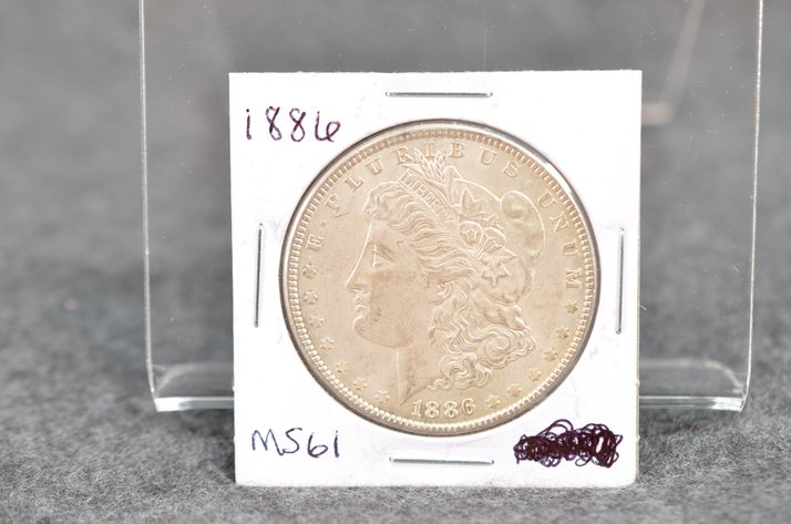 Image for 1886 Morgan Silver Dollar