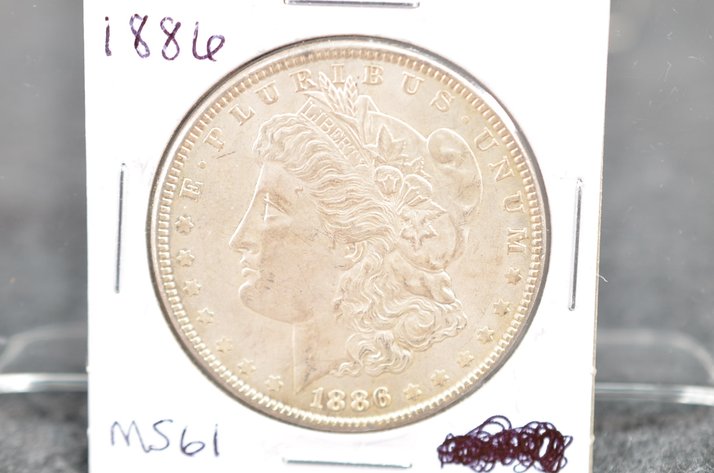 Image for 1886 Morgan Silver Dollar