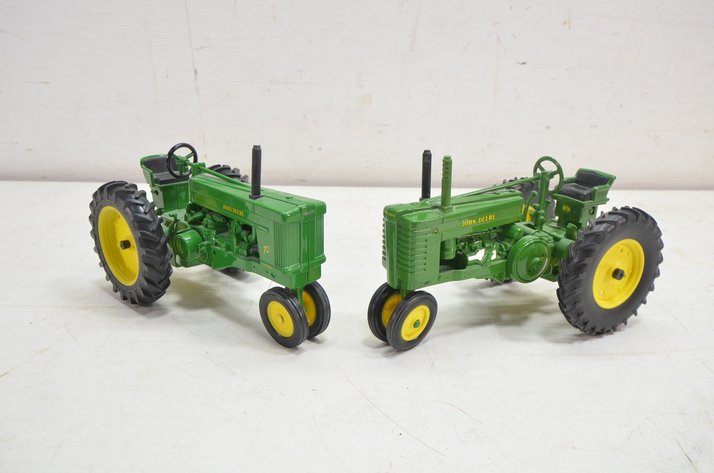 Image for (2) John Deere Die Cast Tractors