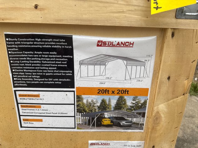 Image for Carport 20x20ft