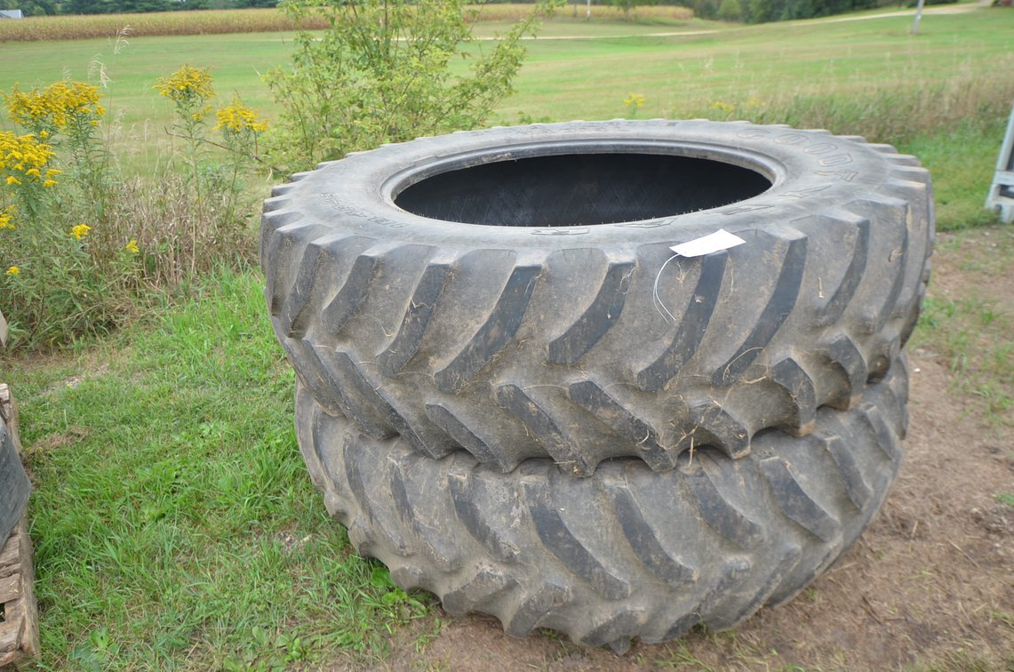 (2) Rear Tractor Tires