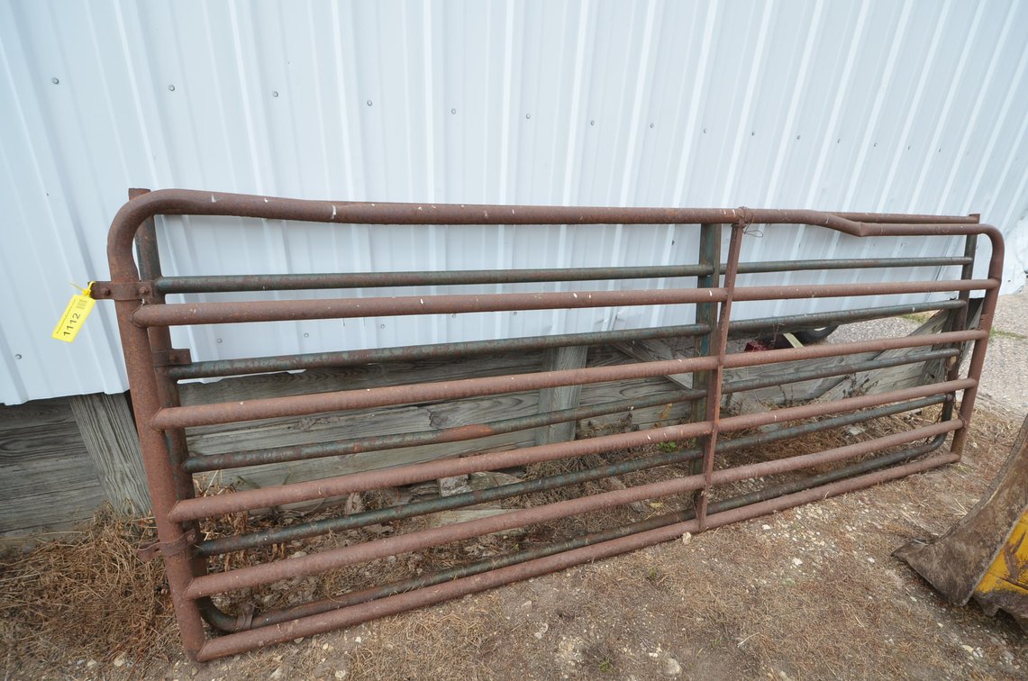 (2) 12 Ft Hanging Gate