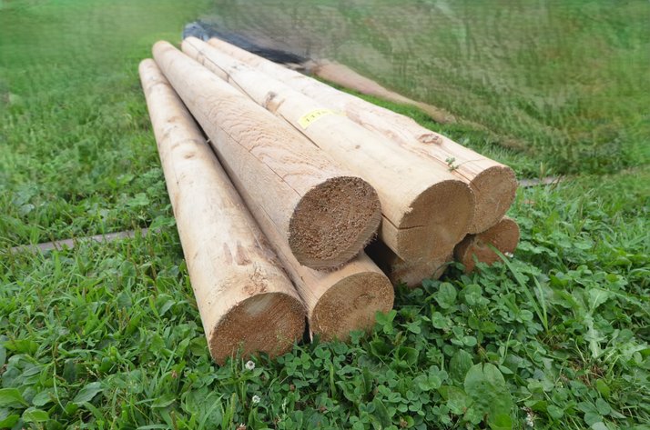 Image for (7) Cedar Posts