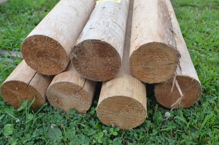 Image for (7) Cedar Posts