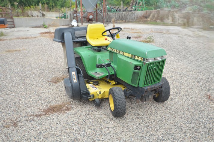 Image for John Deere 322 Lawn Tractor