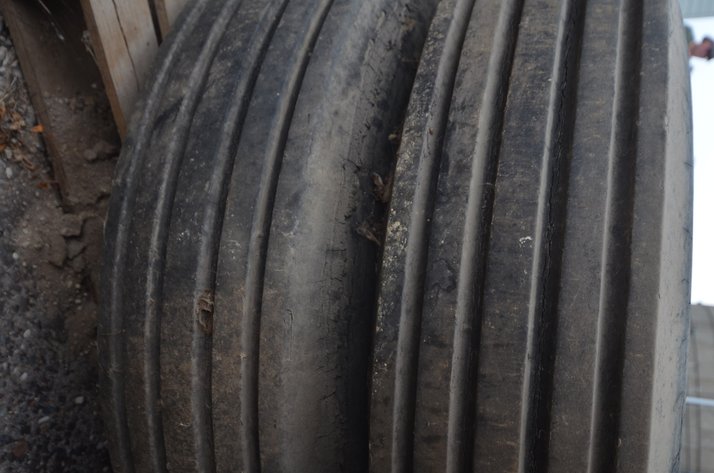 Image for (2) Implement Tires On 8-Bolt Rim