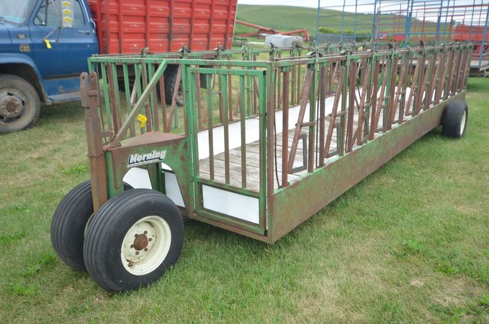Image for Horning 24 Ft Tricycle Feed Wagon