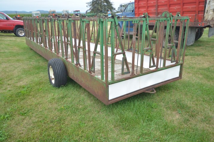 Image for Horning 24 Ft Tricycle Feed Wagon