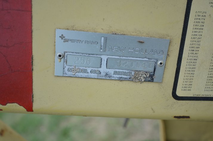 Image for New Holland 256 Side Rake