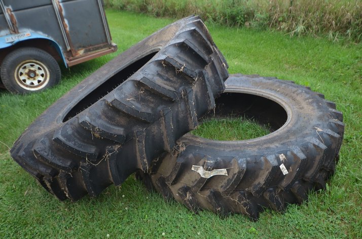 Image for (2) Firestone 20.8-38 Tractor Tires