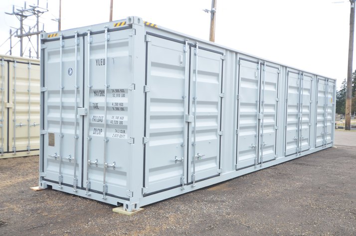 Image for 40' High Cube Shipping Container with 4-Side Doors