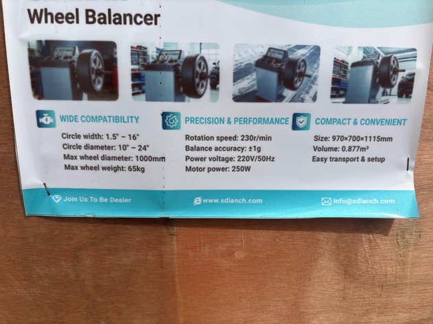 Image for TBM Wheel Balancing Machine