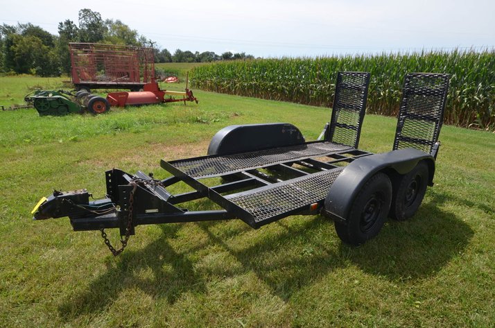 Image for 1974 WORS Skidsteer Trailer - Alma, WI