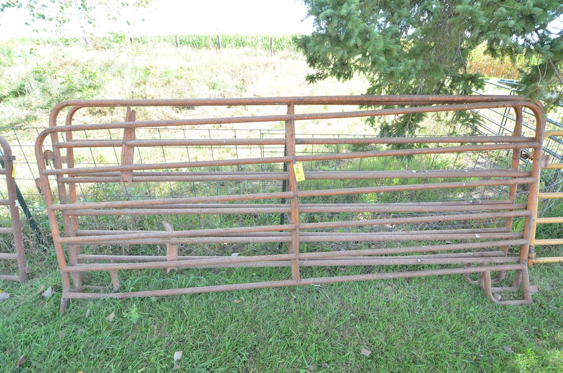 (3) 12' Standing Coral Panels - Alma, WI