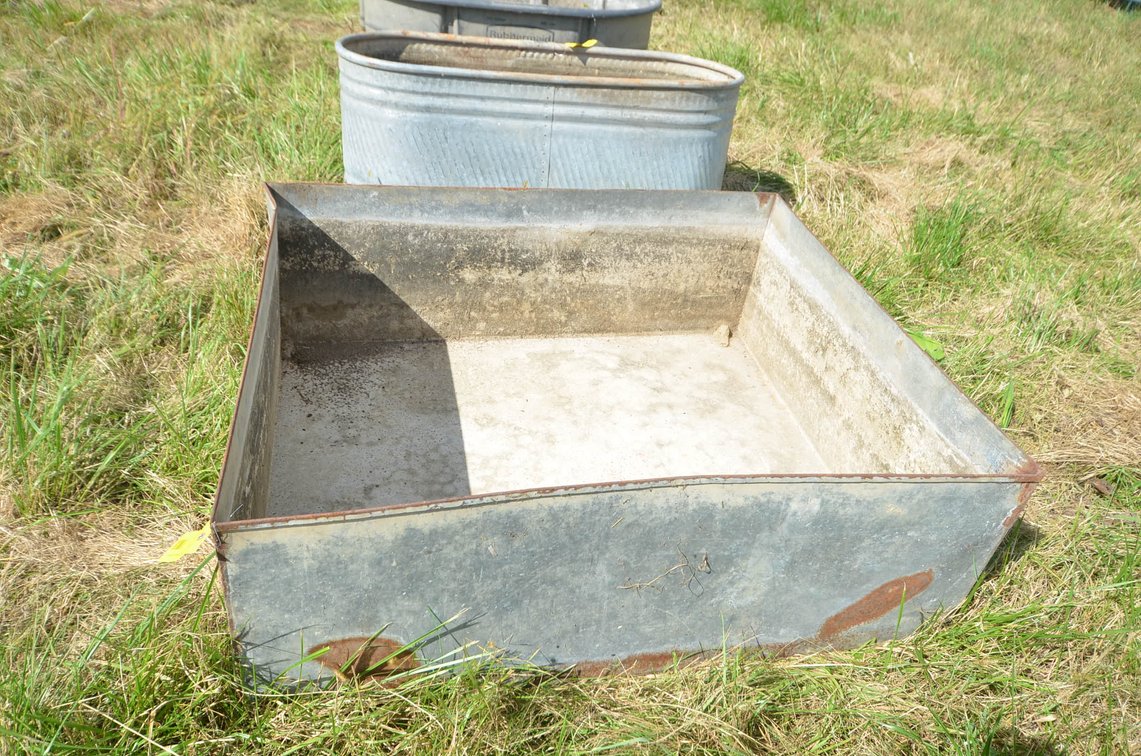 Homemade Galvanized Water Tank  - Alma, WI