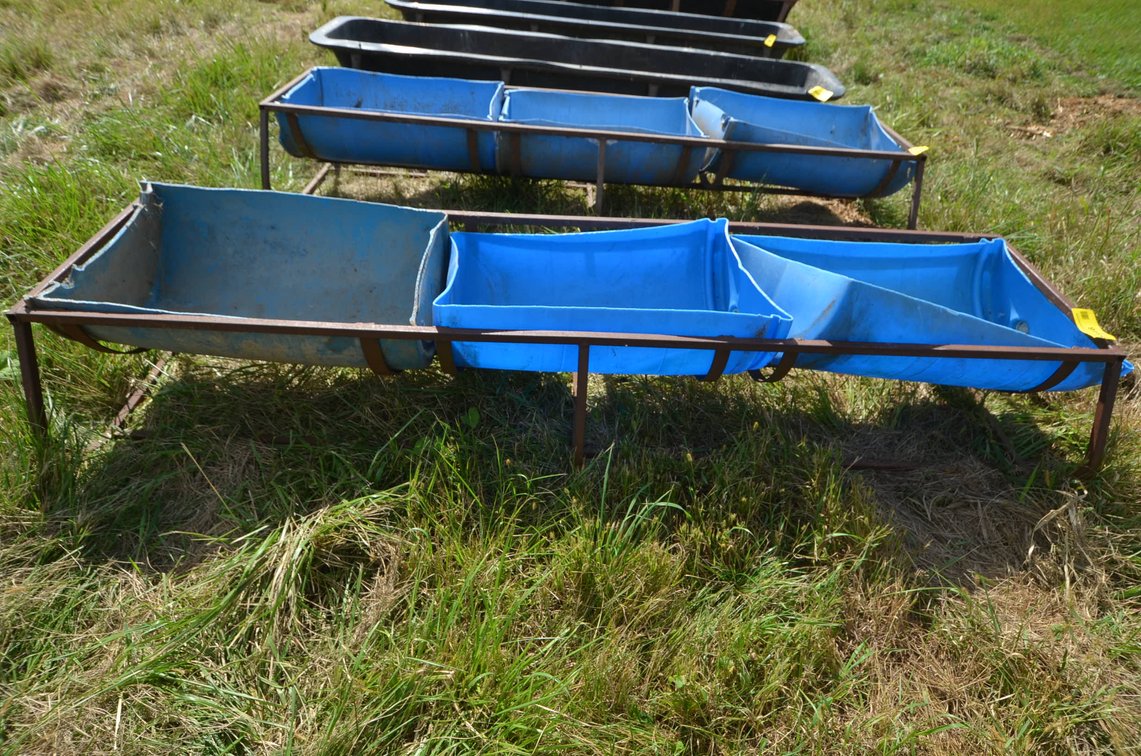 Homemade Plastic Barrel Feeder  - Alma, WI