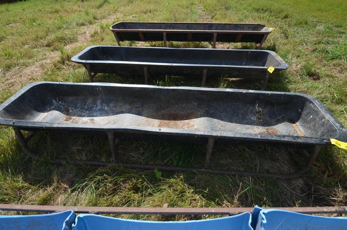 10' Poly Livestock Feeder  - Alma, WI