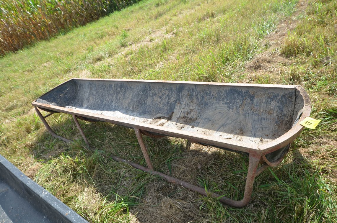 10' Poly Livestock Feeder  - Alma, WI