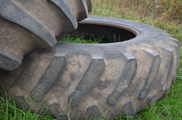 Image for (2) Firestone 18.4-34 Tractor Tire Take Offs