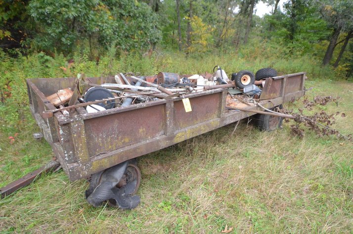Image for Steel Wagon with Contents