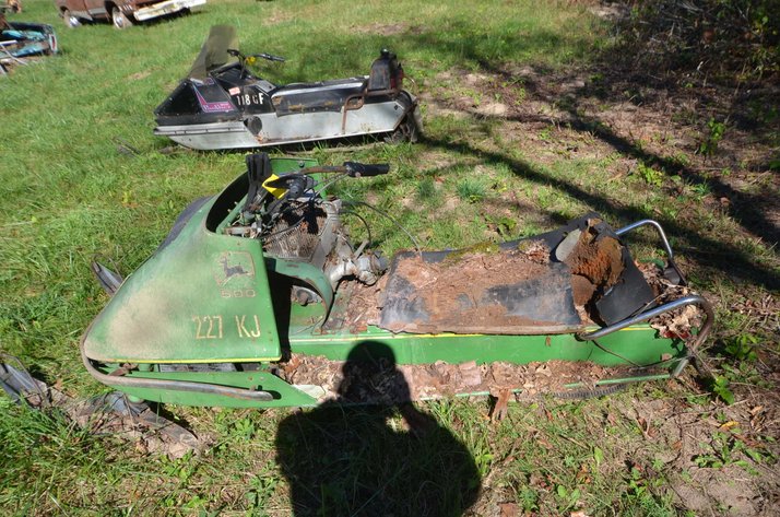 Image for John Deere 500 Snowmobile