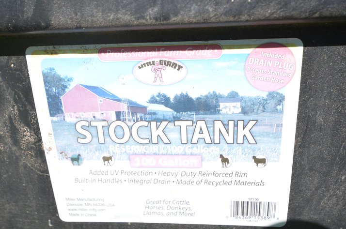 Image for Poly Stock Tank